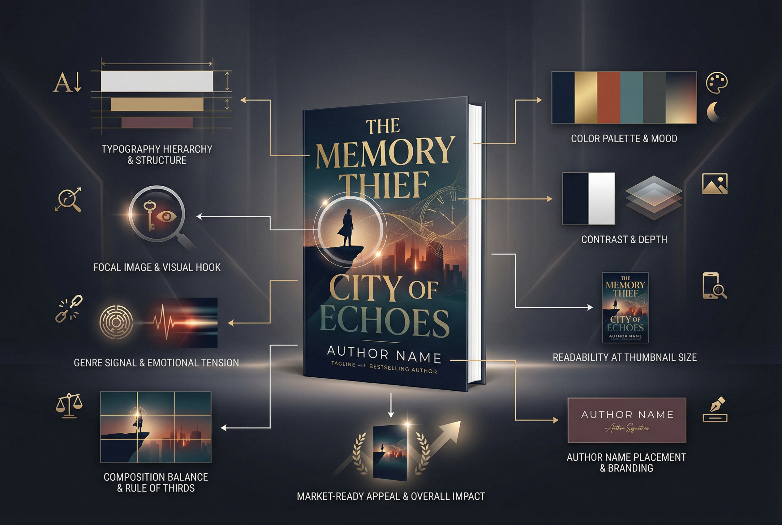 The Anatomy of a Bestselling Fiction Book Cover